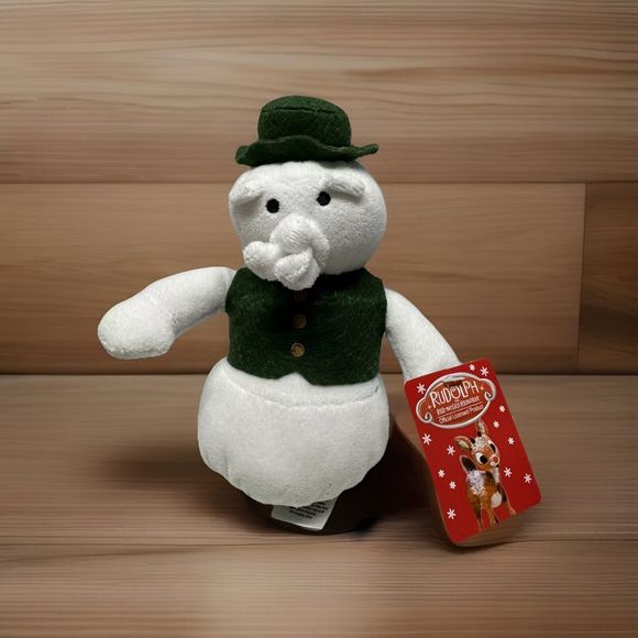 Rudolph Sam the Snowman Plush Stuffed Christmas Toy Vintage Collector NWT - Picture 1 of 9